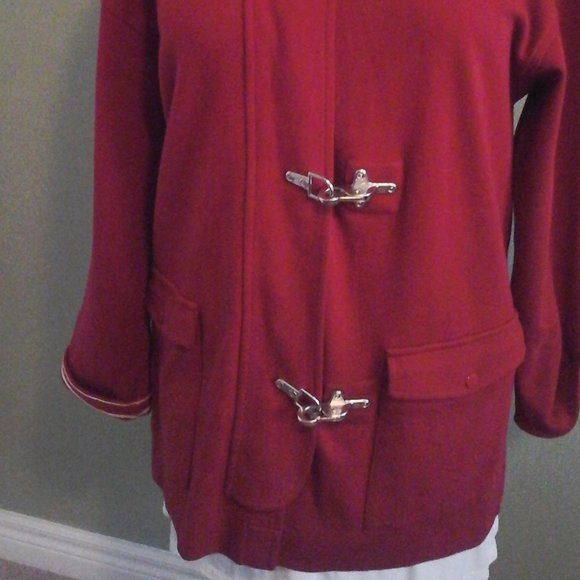 Jones New York Red Jacket, Small - Picture 2 of 6